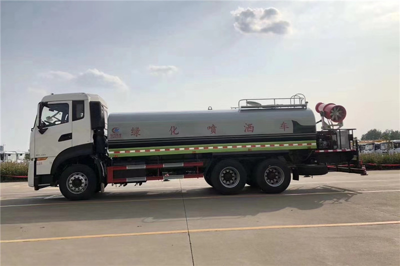 東風(fēng)天龍后八輪20噸噴霧車，國(guó)六綠化噴灑車